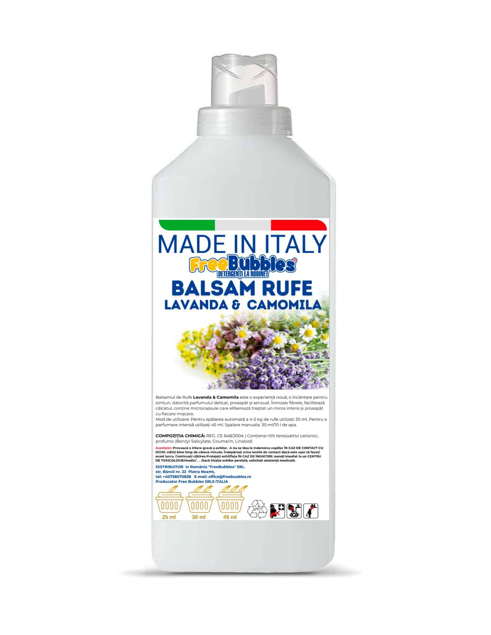 Freebubbles Balsam Rufe Concentrat LAVANDA & MUSETEL