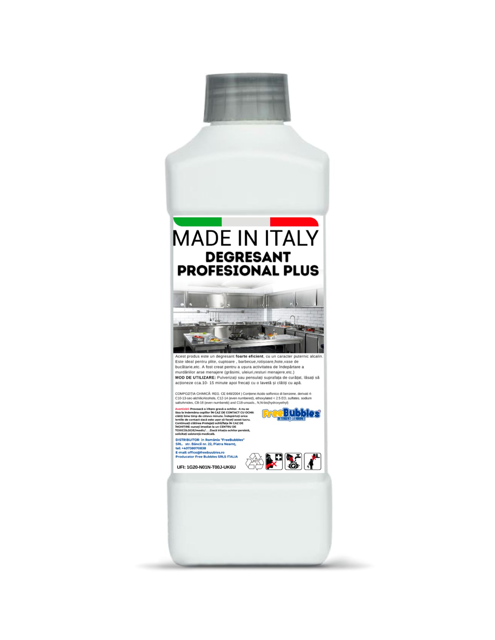 Freebubbles Degresant Profesional PLUS ARAGAZ & CUPTOR