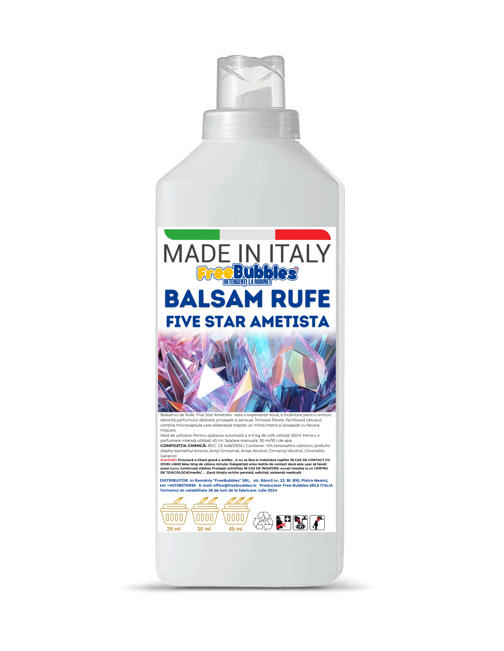 Freebubbles Balsam Rufe Profesional Five Star AMETISTA