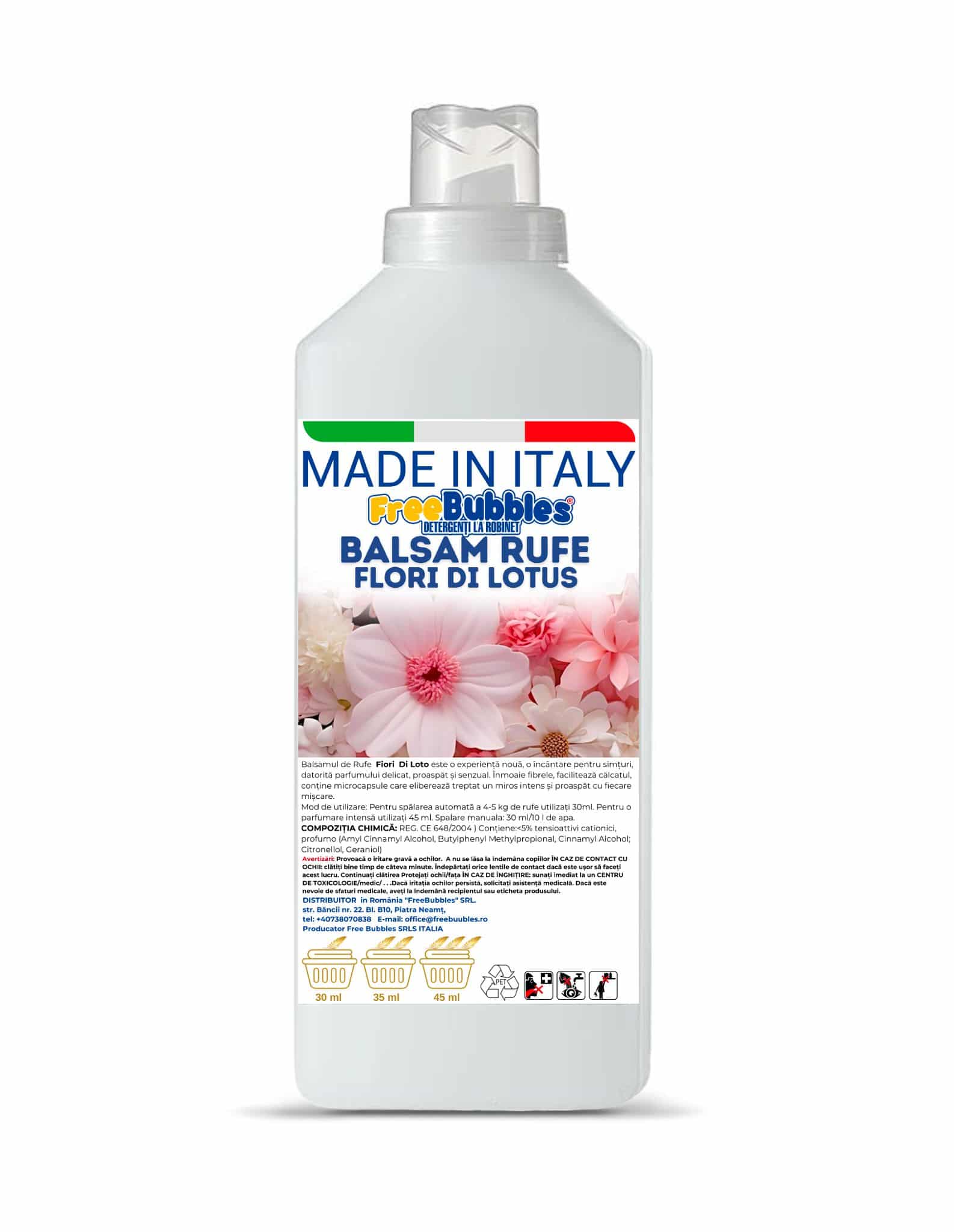 Freebubbles Balsam Rufe Concentrat FIORI DI LOTO