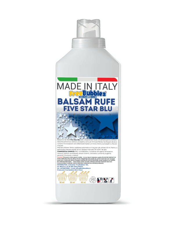 Freebubbles Balsam Rufe Profesional Five Star BLU