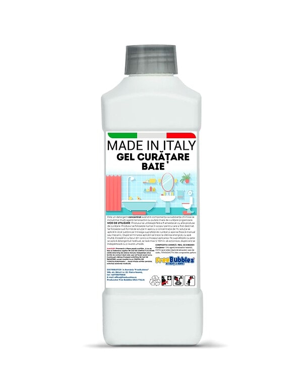 Freebubbles Gel Curatare Baie (Fara clor)