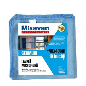Laveta microfibra pentru geam Misavan Professional 40*40cm