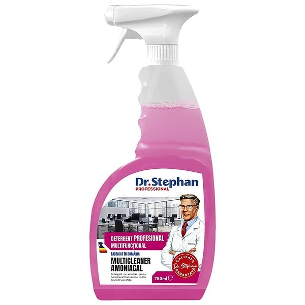 Solutie multisuprafete Dr Stephan Multicleaner Amoniacal 750ml