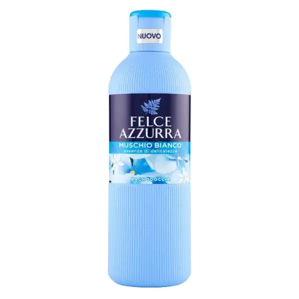 Gel de dus Felce Azzurra Mosc Alb 650 ml