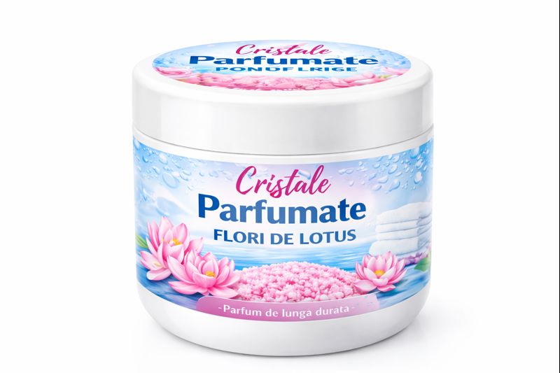 Cristalele parfumate pentru rufe Flori de Lotus