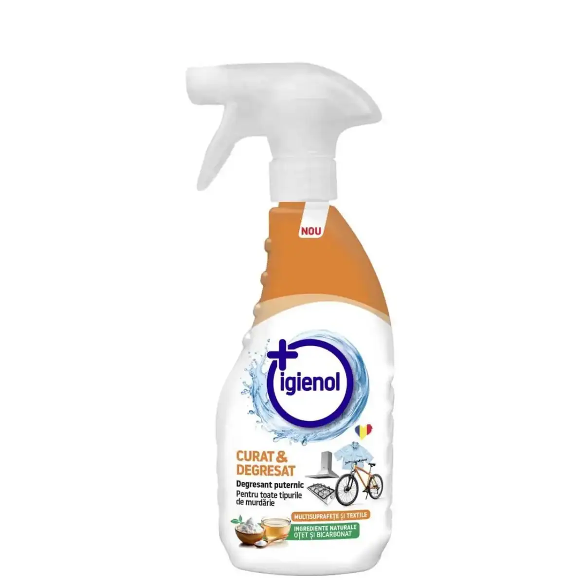 Degresant puternic Igienol cu otet si bicarbonat 500 ml