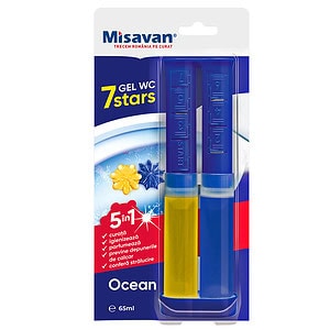 Odorizant gel toaleta Misavan 7Stars Ocean 65 ml