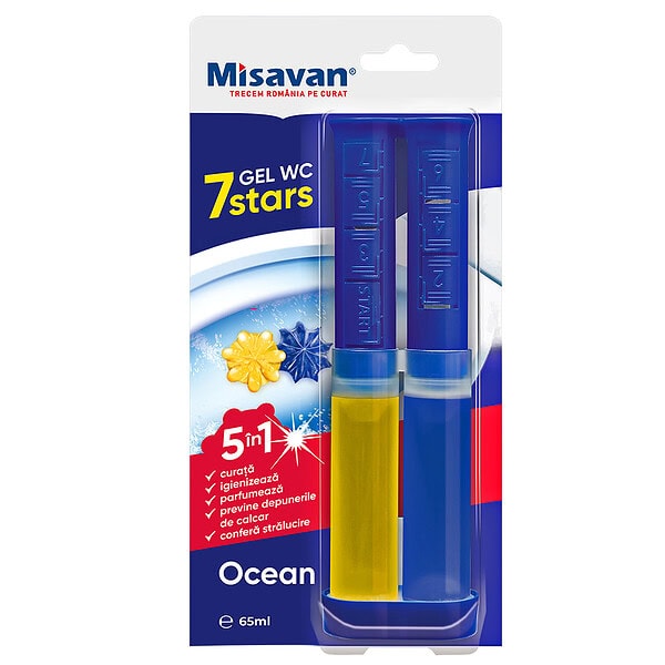 Odorizant gel toaleta Misavan 7Stars Ocean 65 ml