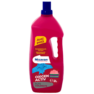 Solutie indepartare pete Misavan Oxigen activ pentru rufe colorate