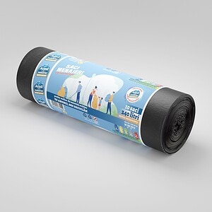 Saci menajeri Acasa si Industrial  240L 10 buc rola - foarte rezistenti