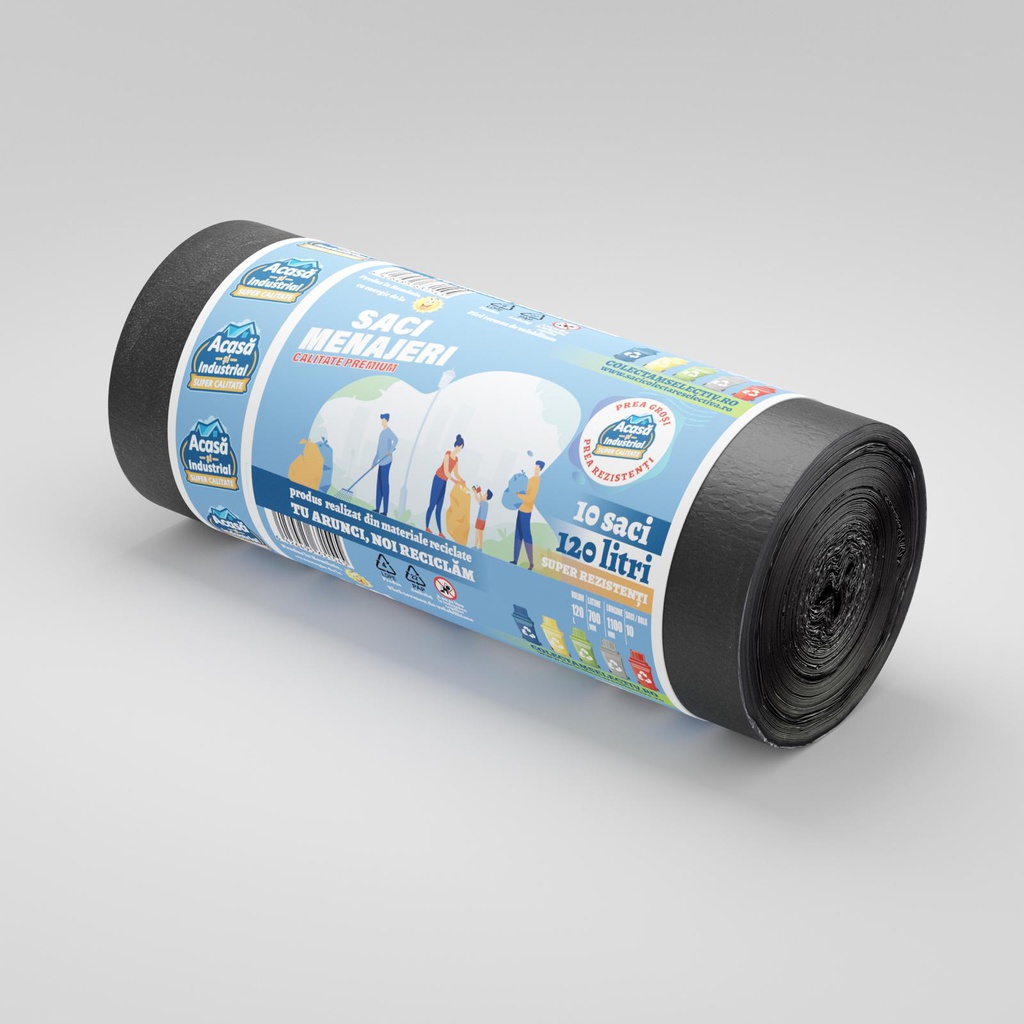 Saci menajeri 120 L