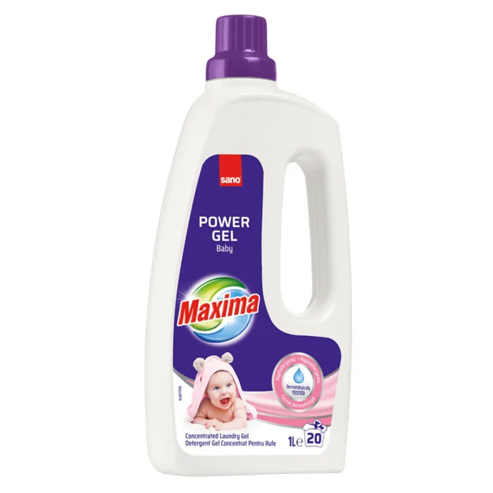 Detergent de rufe lichid piele sensibila Sano Maxima Baby 1 L / 20