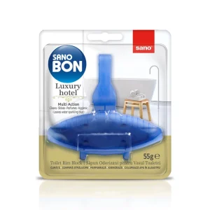 Odorizant wc baie Sano Bon Blue Luxury Hotel Multi-Action 55 g