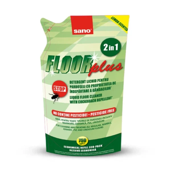 Sano podea Floor Plus stop gandacilor rezerva 750 ml